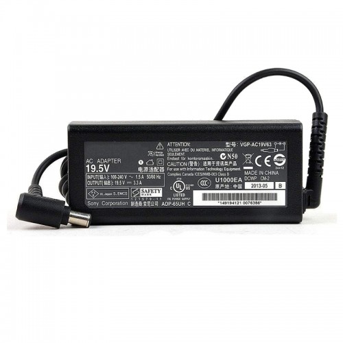 Sony VAIO SVT131B11M 19.5V Laptop Ladegerät / 65W 6.5*4.4mm Netzteil